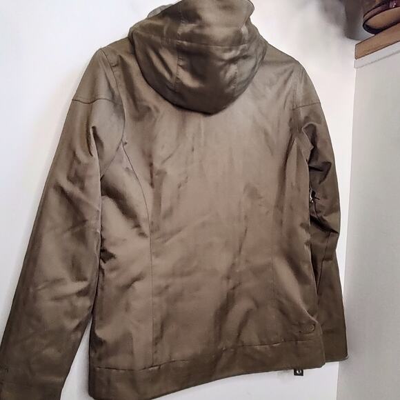 Burton Dryride Durashell Recruit Insulated Jacket in Khaki Size Large - Picture 7 of 16